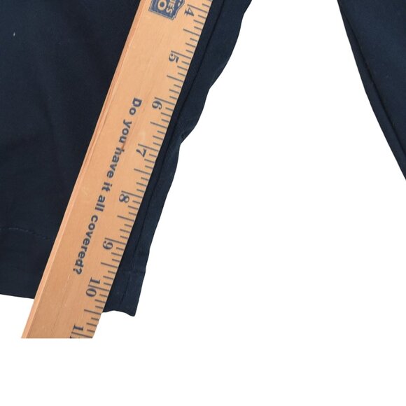 Volcom Navy Chino Shorts Size 40 Skatecore Casual Coastal Prep - Picture 7 of 8